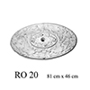 rozeta RO 20 - 81x46 cm